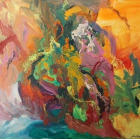 Photo of Lester White Painting