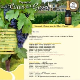 Vignoble  Les Côtes du Gavet    valeur de    $76.00 item