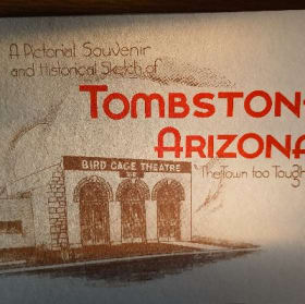 A Pictorial Souvenir & Historical Sketch of Tombstone Az item