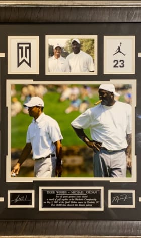 Tiger Woods & Michael Jordan item