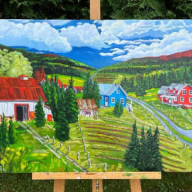 Toile de l'Artiste M.François Arel item