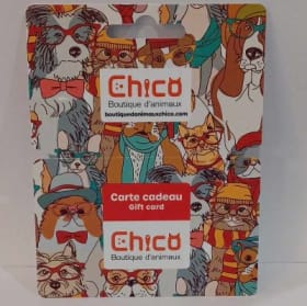 Boutique d'animaux CHICO de Laval-Est   valeur de $100.00 item