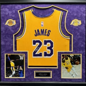 LeBron James Limited Edition Autographed Lakers Jersey item