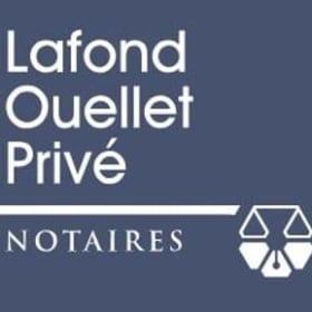 LAFOND OUELLET PRIVÉ, NOTAIRES inc.  Valeur $1500.00 item