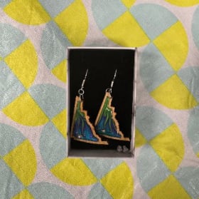 Yukon Map earrings item