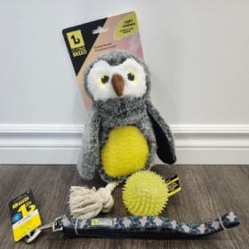 Jouets et laisse pour chien BeOneBreed item