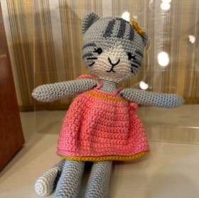 “Pink dress” kitten by Megan Cacioppo item