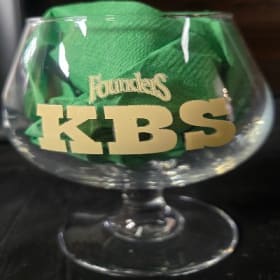 41. Founders KBS Barrel Aged Series 5 oz Glass - Set of 2 item