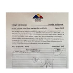 Peinture...Théâtre pour l'âme item