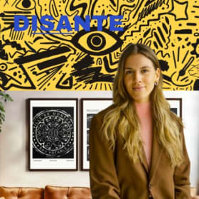 Illustration encadrée de l'artiste Isadisante item