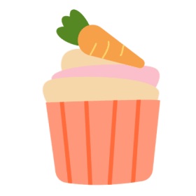 6 Carrot Cupcakes item