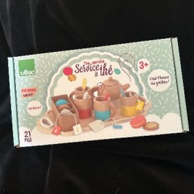 Item 4. Beautiful Children's Wood Tea Party Set item