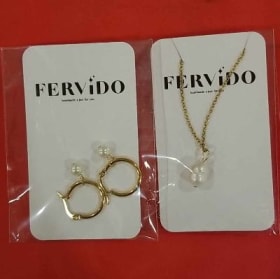 bijoux  FERVIDO  fait à la main   valeur 65.00 item