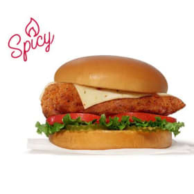 SPICY Chick-fil-A Sandwich item