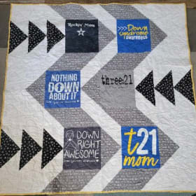 Custom Handmade Rockin' Mom Quilt item