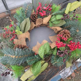 Petit couronne noël 3 item