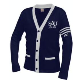 SAU Unisex 5-Button V-Neck Cardigan (3X-LARGE) item
