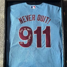 U.S. Navy SEAL Robert O'Neill Signed Phillies "9/11" Jersey item