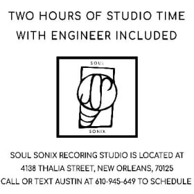 2 Hours of Recording Studio Time with Engineer item