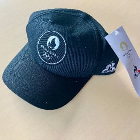 Casquette noire - le Coq sportif - J.O 2024 - Officiel item