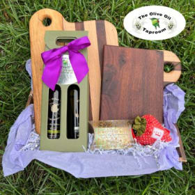 Olive Oil Taproom & Cutting Board Basket--$200 Value item