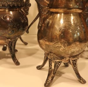 Vintage Silver-plated Tea Set item