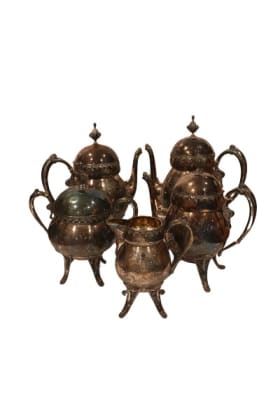 Vintage Silver-plated Tea Set item