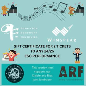 Edmonton Symphony Orchestra Voucher item