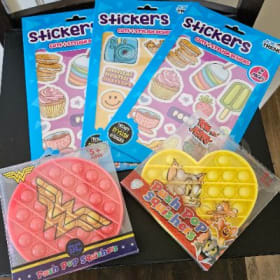 Stickers & Push Pop Squishers item