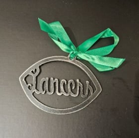 Lancers Metal Holiday Ornament (5 of 12) item