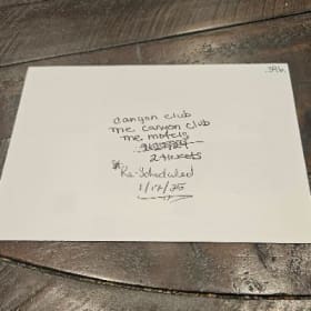 2 Tickets for The Motels 1/17/25 @ The Canyon - Agoura Hills item