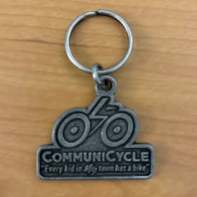 Communicycle key chain item