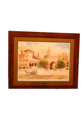 Painting of Flagler College by John Rother item