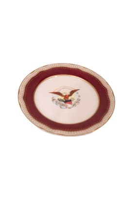 Abraham Lincoln White House Decorative Dessert Plate item