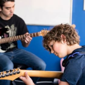 3 Music Lessons at Bach To Rock Music School--$126 Value item