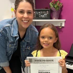 3 Music Lessons at Bach To Rock Music School--$126 Value item