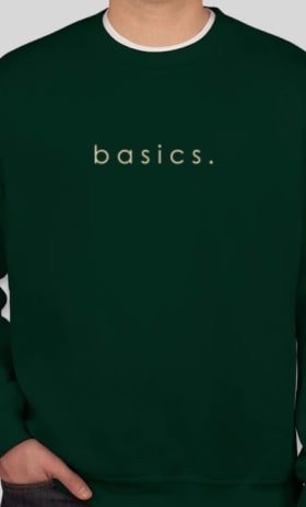 basics. Crewneck item