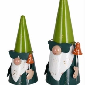 Two Outdoor Garden Gnomes item