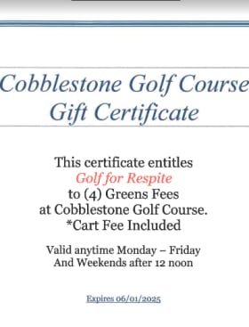 Foursome at Cobblestone Golf Course item