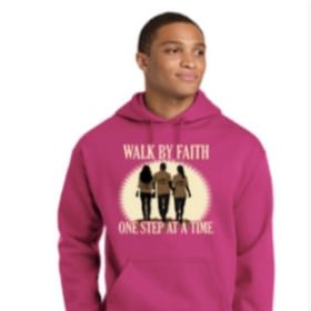One Step at a Time Unisex Pullover Hoodie item