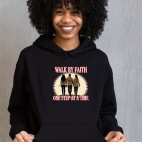 One Step at a Time Unisex Pullover Hoodie item