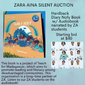Hardback Diary Nofy Book & Audiobook narrated by ZA kids! item