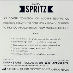 Spritz Handcrafted Aromatherapy item