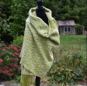 Handwoven throw/wrap item