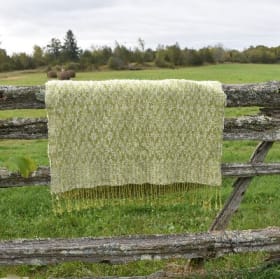 Handwoven throw/wrap item