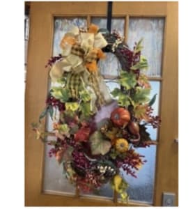 Festive Fall Wreath item