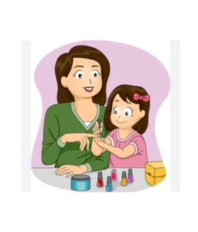 Mani with the Kinder Teachers item