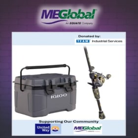 Igloo Ice Chest 25qt w/ Mach Pro Baitcast Combo item