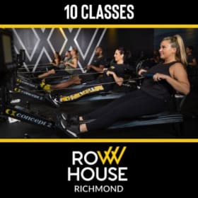 #2: 10 Class Package at Richmond Row House--$195 Value item