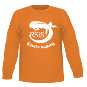 Adult Long Sleeve Logros Glow-in-the-Dark - Orange item